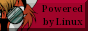 Xenia, the Linux fox, next to text reading 'Powered by Linux'!